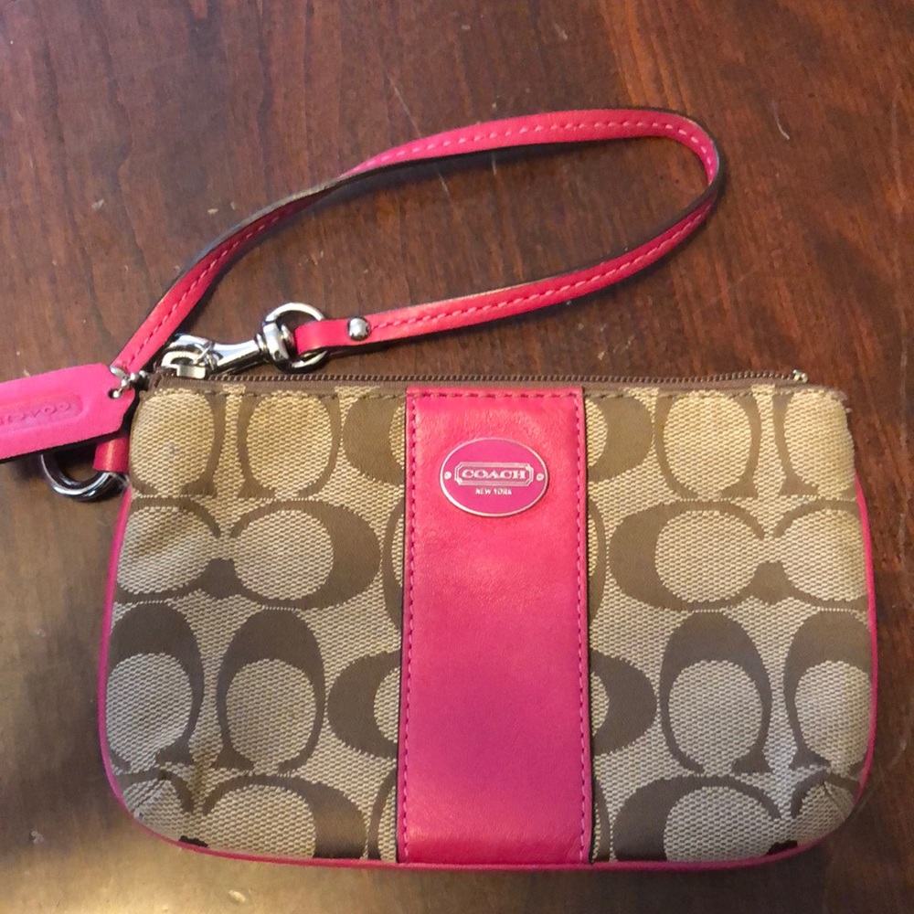 Coach wristlet